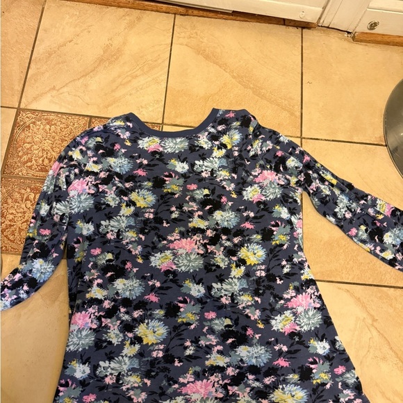 Vera Bradley Blue and Pink Floral Pajama Set - Picture 8 of 9